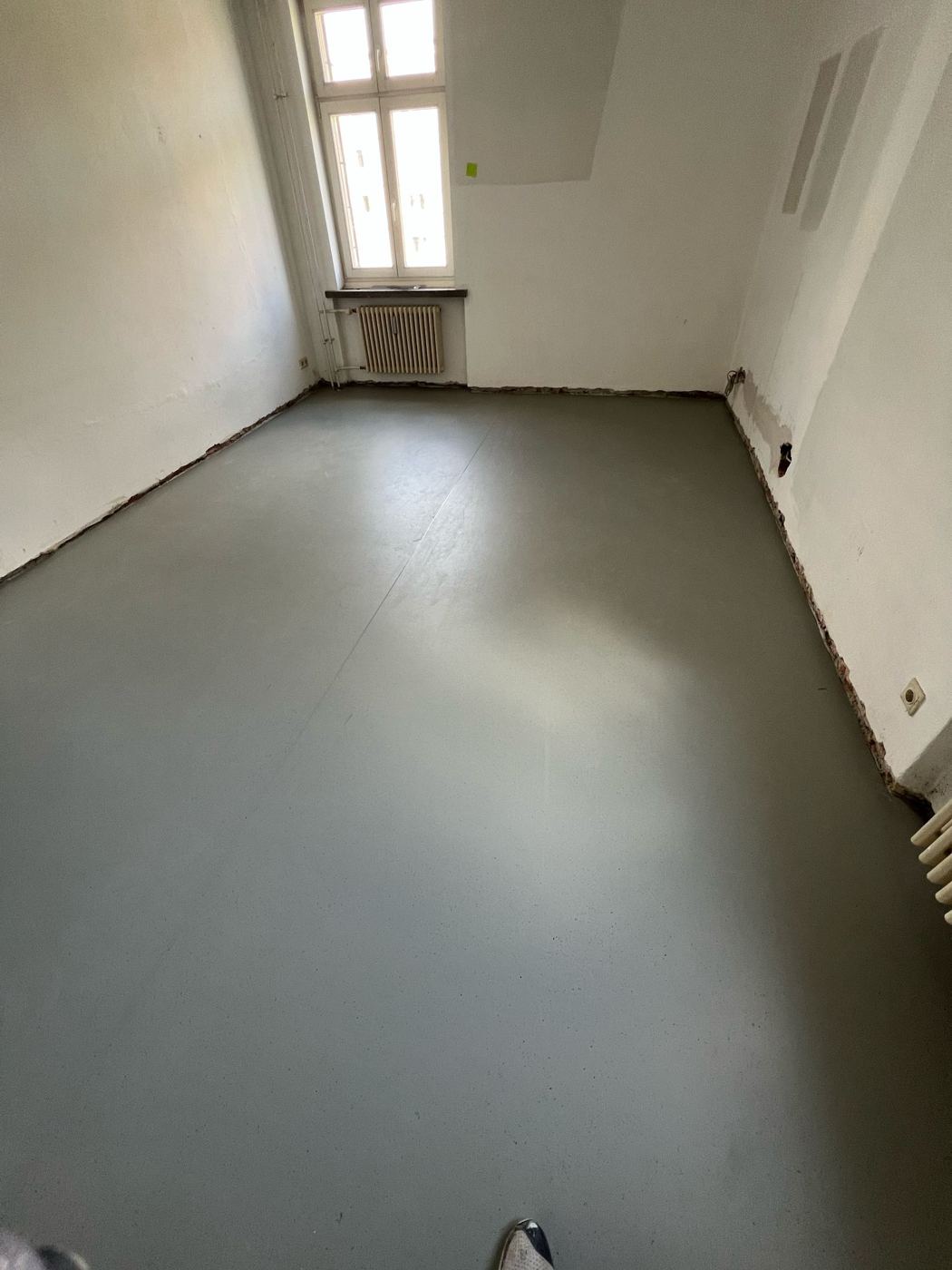 Linoleum Unibelag in Gewerbeobjekt
